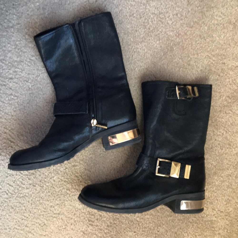 Vince Camuto moto Bootie